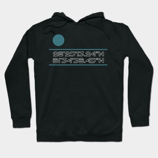 Tron Lightcycle Power Run Magic Kingdom Coordinates Hoodie